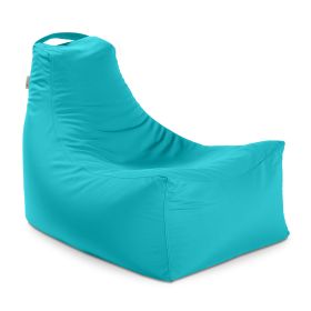 Jaxx Juniper Outdoor Bean Bag Patio Chair & Poolside Lounge, Cancun Blue