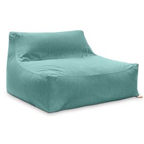 Jaxx Lavista Outdoor Bean Bag Loveseat / Modern Patio Sofa, Breeze