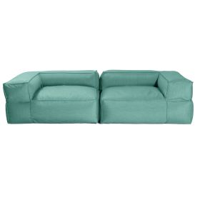 Baya Outdoor Modular Loveseat - Luxurious Soft Seating for Poolside or Hospitality, Breeze