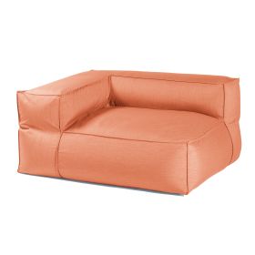 Baya Outdoor Right Corner - Sunbrella, Coral