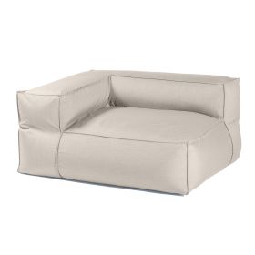 Baya Outdoor Right Corner - Sunbrella, Silver