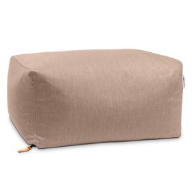 Jaxx Leon Outdoor Bean Bag Ottoman, Petal