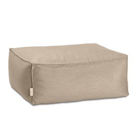 Baya Outdoor Ottoman - Sunbrella, Ash