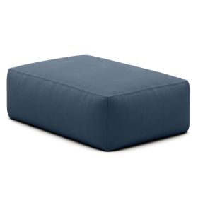Jaxx Tybee Large Outdoor Ottoman (Ottoman Only) - Sunbrella - Sunbrella Navy