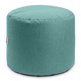Jaxx Spring Indoor / Outdoor Bean Bag Pouf Ottoman, Sunbrella Breeze