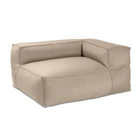 Baya Outdoor Left Corner - Sunbrella, Ash