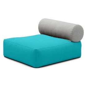 Jaxx Tybee Large Outdoor Lounge w/ Bolster - Sunbrella Cancun