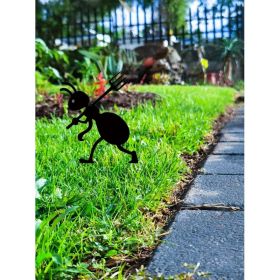 Seasonal Iron Ant Garden and Yard Decor - Outdoor (Option: Gardening decoration)