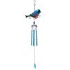 1set, Wind Chimes, Birds, Iron, Glass, Painted Handicrafts, Hanging Pieces, Courtyard Gardens, Metal Aluminum Pipe Hanging Pieces.Comes With S-ho